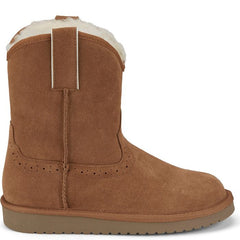 Heidi 8" Suede Shearling