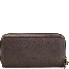 Justin Ladies Large Wallet Brown And Multicolored Aztec