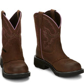 Wanette 8" Steel Toe Waterproof Work Boot