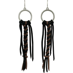 Justin Women's Genuine Suede Earrings