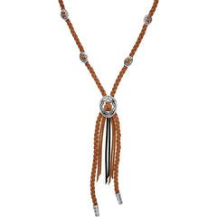 Braided Suede Necklace