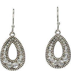 Oval Pendant Earrings