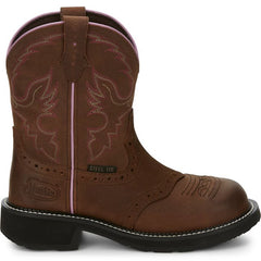 Wanette 8" Steel Toe Waterproof Work Boot