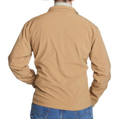 Laminated Full-Zip Jacket