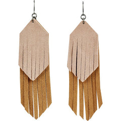 Justin Women's Genuine Suede Earrings