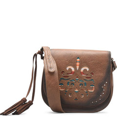 Inlay Saddle Bag