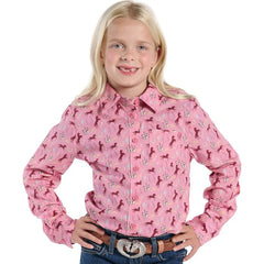 Justin Girls Woven Shirt