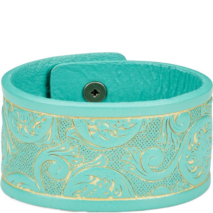 Tooled Leather Cuff