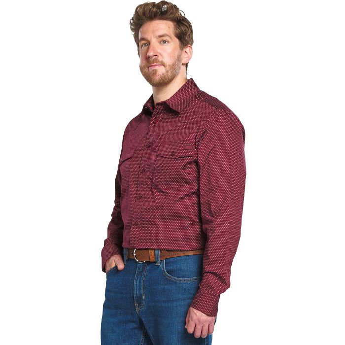Long Sleeve Snap Front