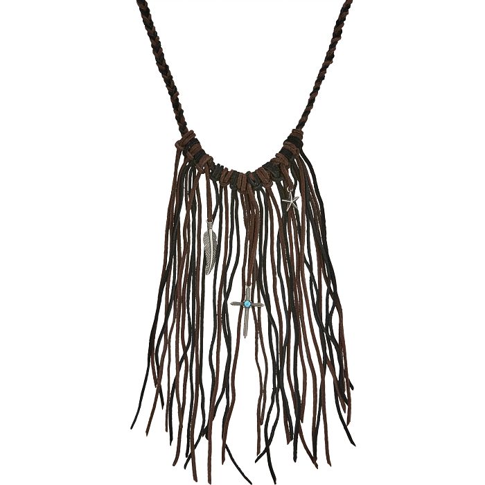 Braided Suede Necklace