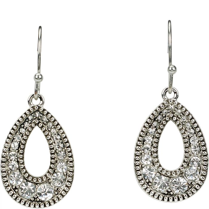 Oval Pendant Earrings