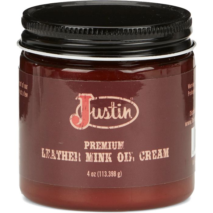 Justin Premium Leather Mink Oil Cream