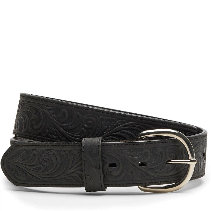 Scroll Tooled Belt