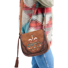 Inlay Saddle Bag