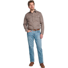 Pendant Stripe Long Sleeve Shirt