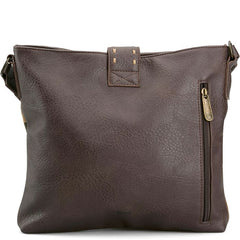 Justin Ladies Crossbody Brown And Multicolored Aztec