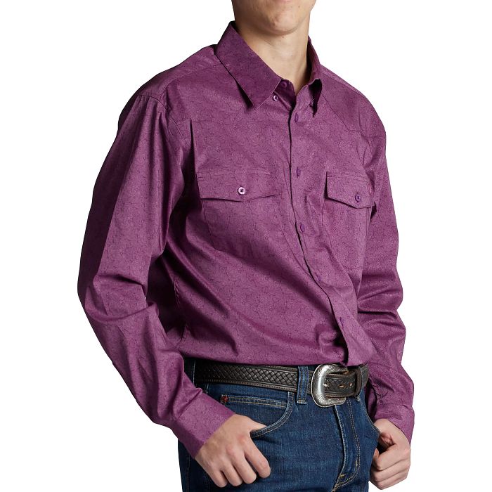 Paisley Button Down