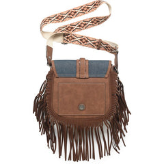 Denim Saddle Bag