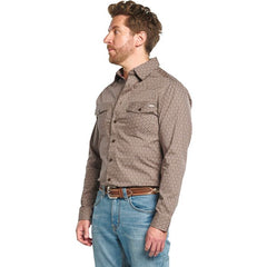 Pendant Stripe Long Sleeve Shirt