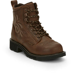 Katerina 6" Steel Toe Waterproof Work Boot