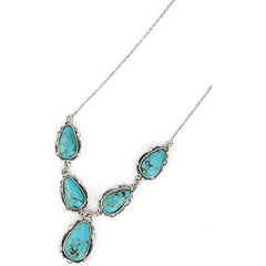Teardrop Lariat Necklace
