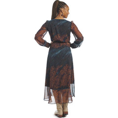 Justin Women's Wrap Maxi Dress