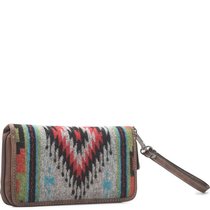 Justin Women's Zip Around Wallet