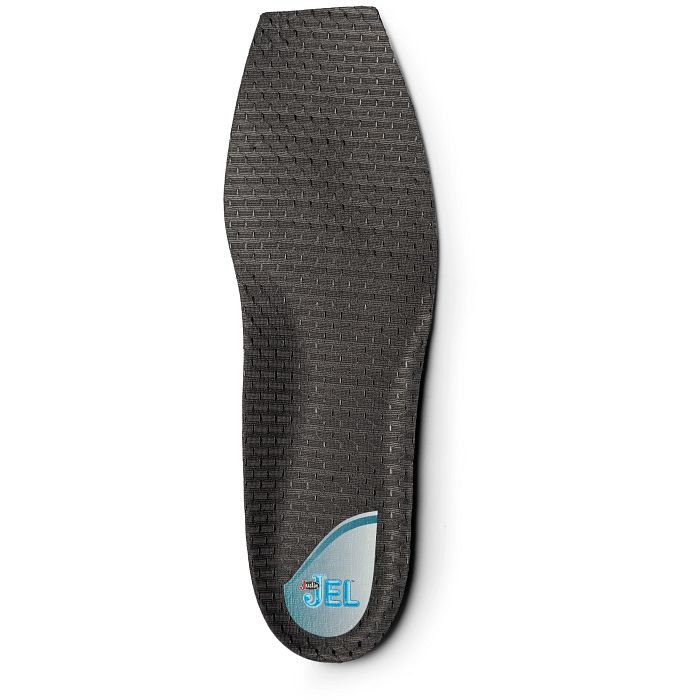 Justin Jel Square Toe Insole-Charcoal
