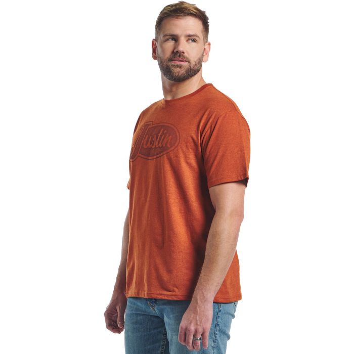 Justin Men's Logo Tee